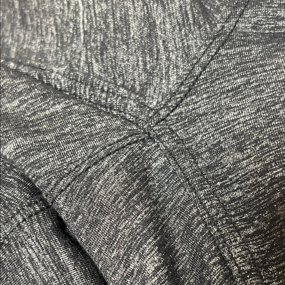 Athleta Quest Metro Slouch Capri Pants Medium Heather Gray Travel Jogger NWOT - Picture 7 of 9